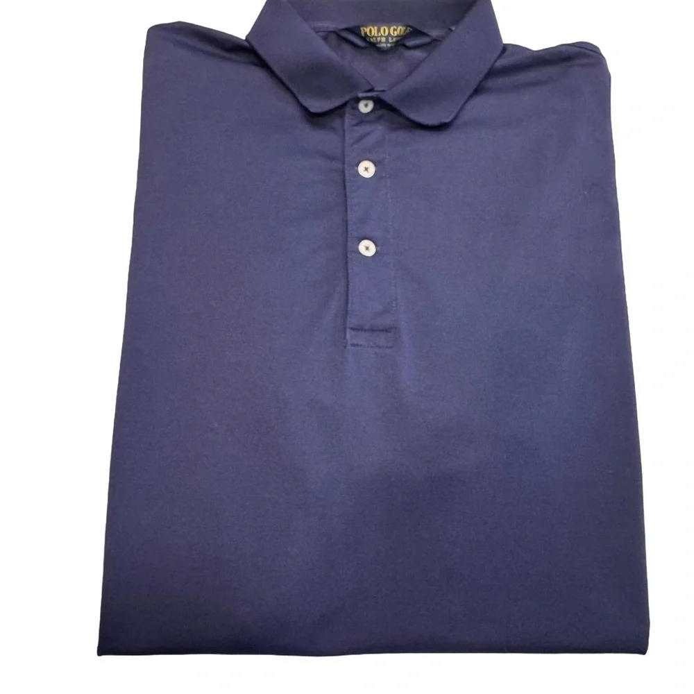 Polo Ralph Lauren Golf Performance polo shirt Sz Large Navy Blue